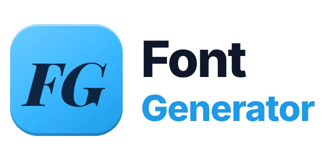 Font Generator